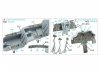 Quinta Studio QDS-35090 AH-64A 3D-Printed & coloured Interior on decal paper (Academy) (Small version) 1/35